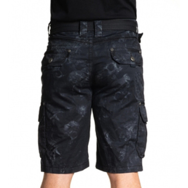 Шорты Affliction Agony Cargo Black