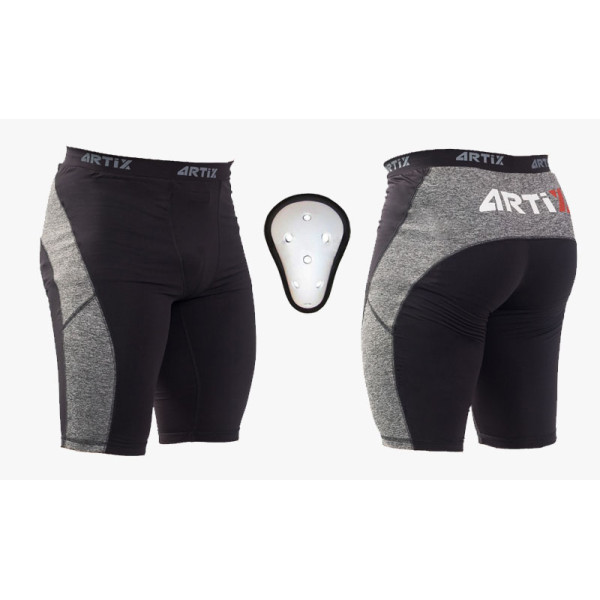 Компрессионные шорты Artix Fit Melange с ракушкой