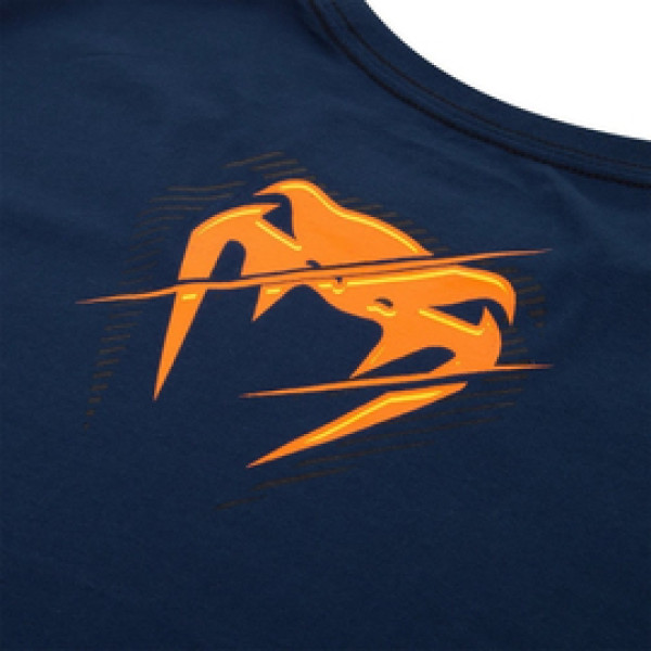 Футболка Venum Train Hard Hit Heavy T-Shirt Blue