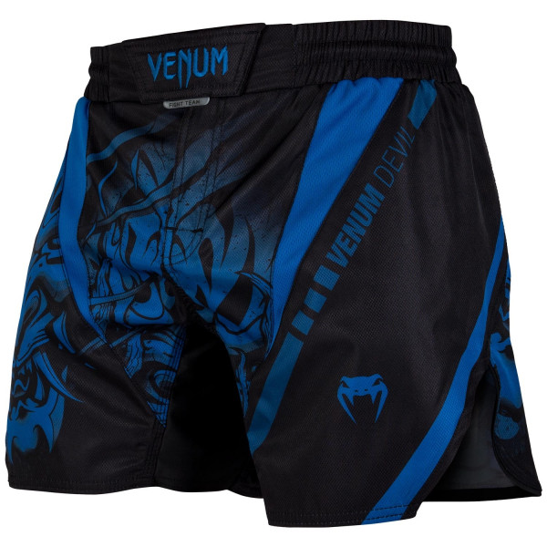 Шорты для MMA Venum Devil Fightshorts Blue Black