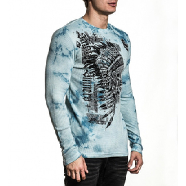 Термалка Affliction Blackpool LS Thermal Duty Wash
