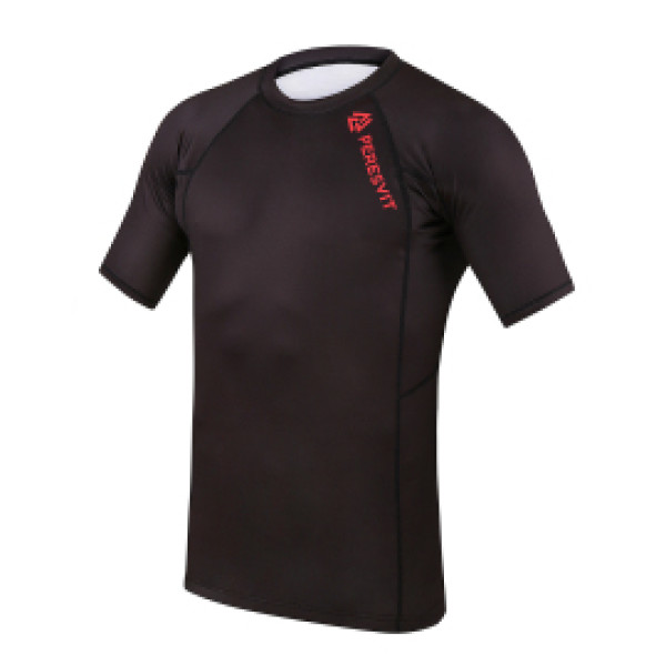 Рашгард Peresvit Core Short Sleeve Black-Red
