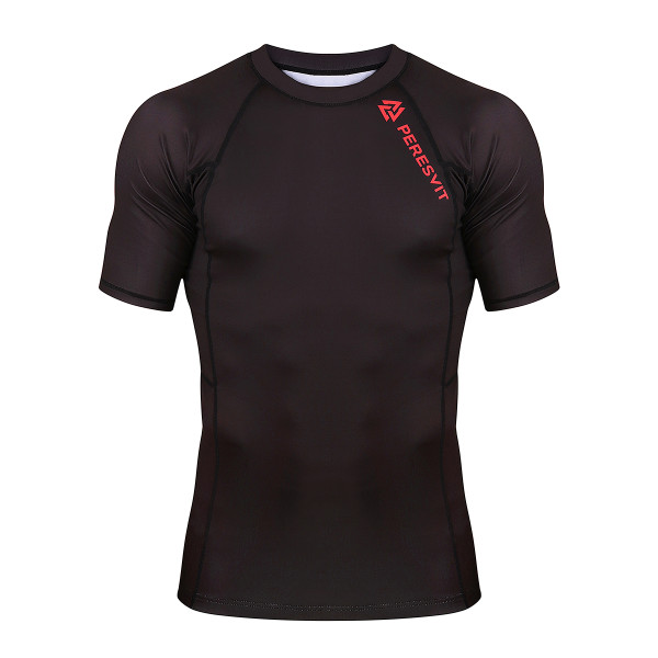 Рашгард Peresvit Core Short Sleeve Black-Red
