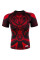 Рашгард Venum Gladiator 3.0 Rashguard Black Red Short Sleeves