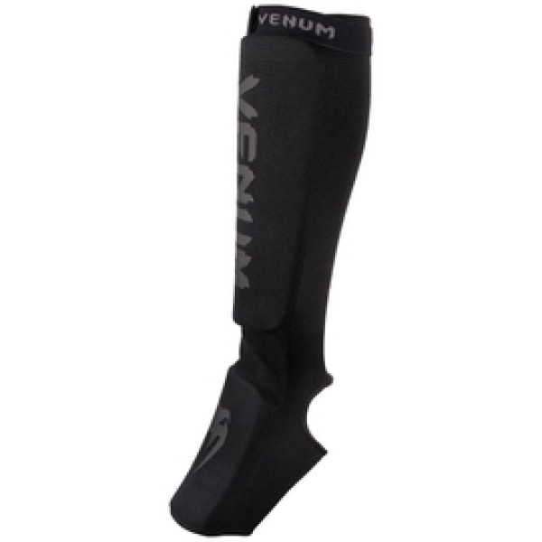 Защита голени и голеностопа Venum Kontact Shinguards - Matte Black