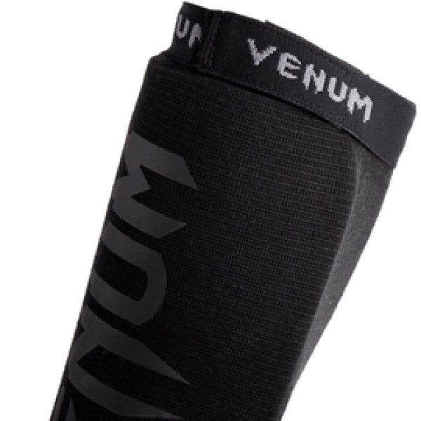 Защита голени и голеностопа Venum Kontact Shinguards - Matte Black
