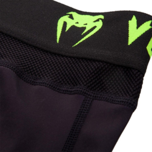 Компрессионные штаны Venum Training Camp 2.0 Spats Black Neo Yellow