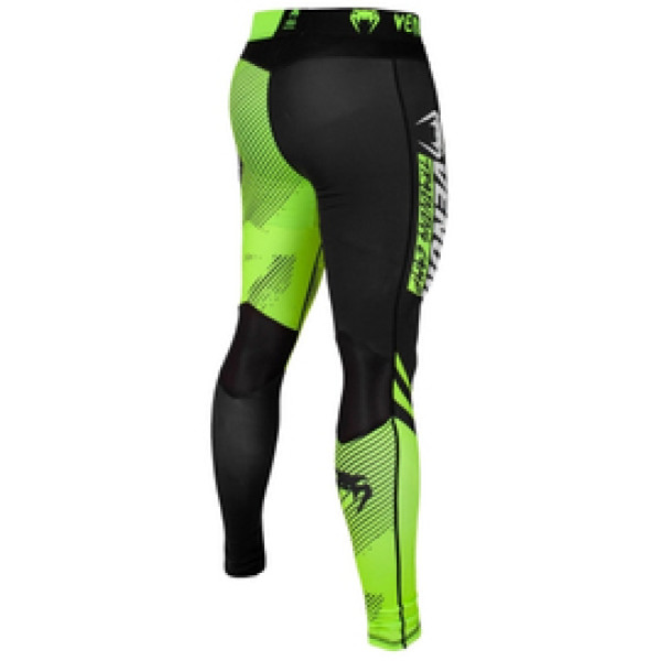 Компрессионные штаны Venum Training Camp 2.0 Spats Black Neo Yellow