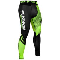 Компрессионные штаны Venum Training Camp 2.0 Spats Black Neo Yellow