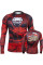  Рашгард Venum Crimson Viper Rashguard Black Red с длинным рукавом