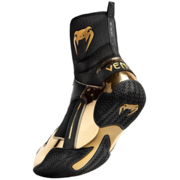 Боксерки Venum Elite Boxing Shoes Black Gold
