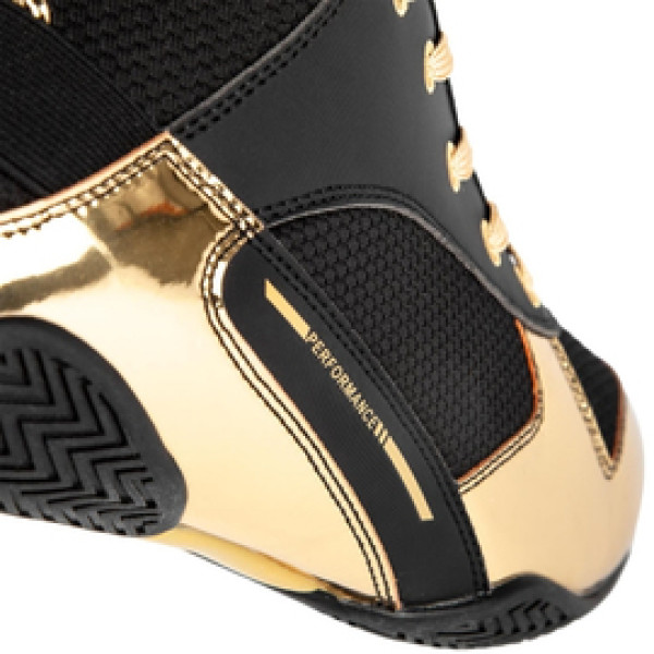 Боксерки Venum Elite Boxing Shoes Black Gold
