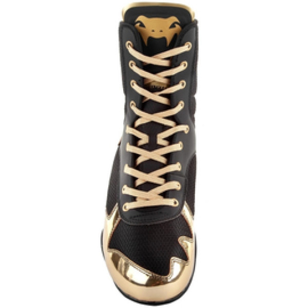 Боксерки Venum Elite Boxing Shoes Black Gold