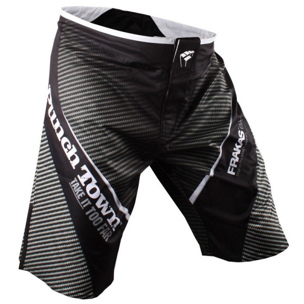 Шорты ММА PunchTown Frakas eX Carbon Shorts Black