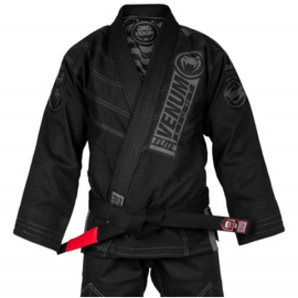 Кимоно для джиу-джитсу Venum Elite Light 2.0 BJJ GI Black Black