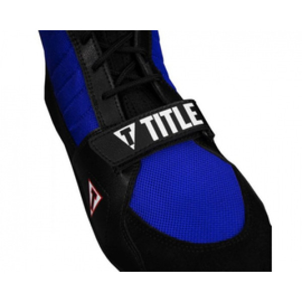 Боксерки Title Ring Freak Boxing Shoes Black Blue