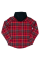 Куртка Howitzer Detonate Longsleeve Hooded Flannel Red Multi