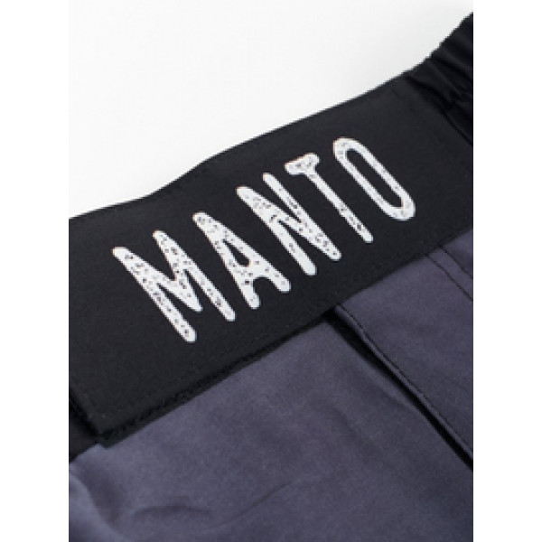 Шорты для MMA MANTO Oldschool Fight Shorts Grey