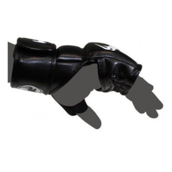 Перчатки Venum Impact MMA Gloves - Skintex Leather - Black