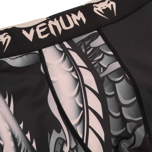 Компрессионные штаны Venum Dragon's Flight Black/Sand