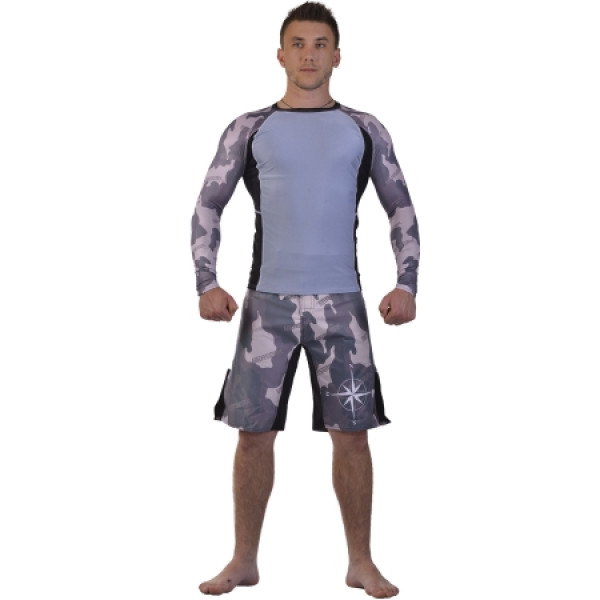 Шорты для ММА Berserk-sport CAMO grey
