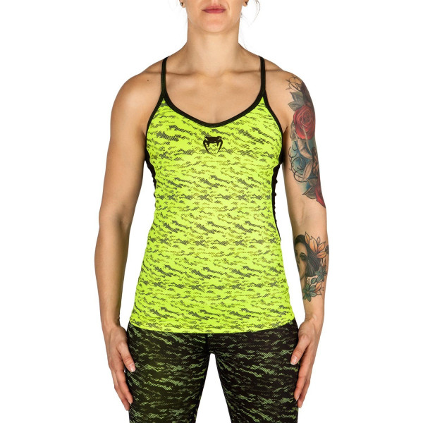 Майка Venum Camoline Tank Top Neo Yellow