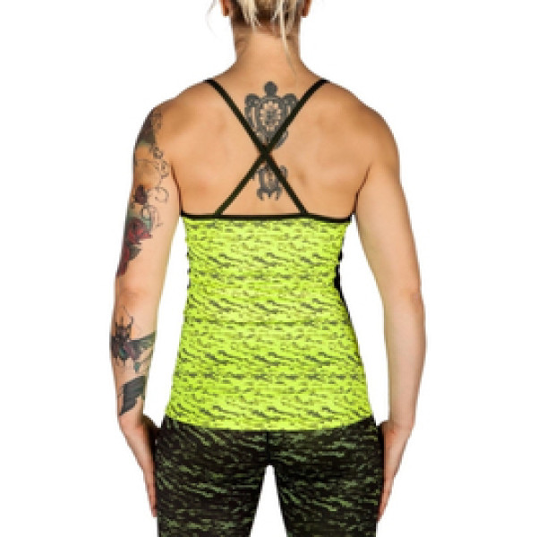 Майка Venum Camoline Tank Top Neo Yellow