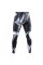 Компрессионные штаны Hayabusa Metaru 47 Silver Compression Pants Black White