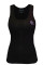 Женская майка Bad Girl Ribbed Vest Black-Purple