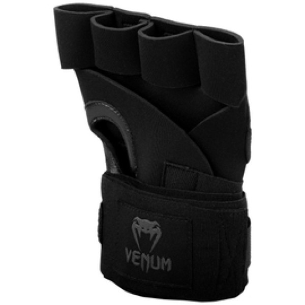 Накладки гелевые бинты Venum Gel Kontact Glove Wraps Matte Black