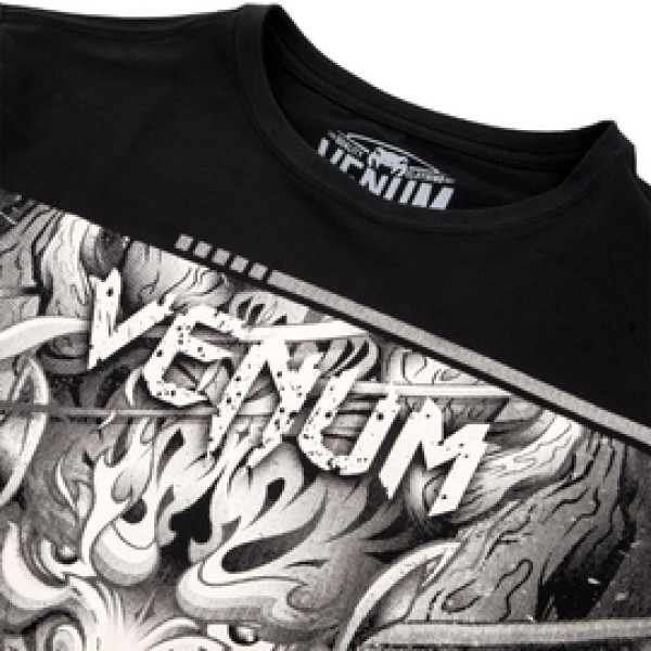 Футболка Venum Devil T-shirt White Black