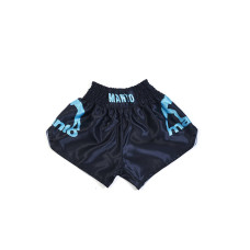 Шорты для тайского бокса MANTO Shorts Muay Thai Black Blue