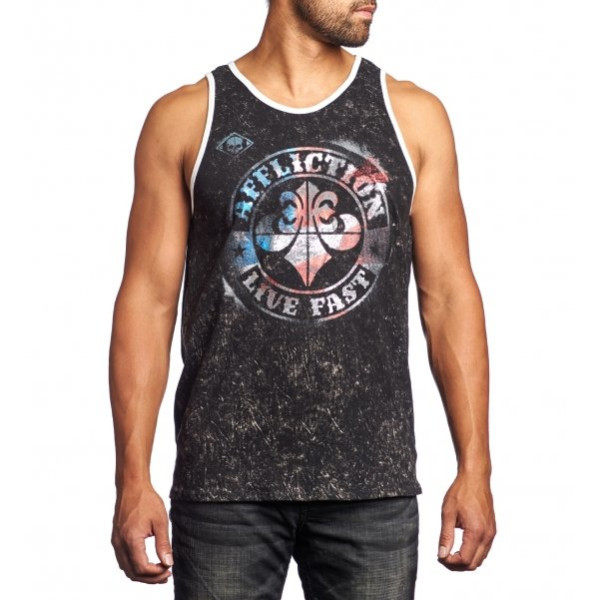 Двустороняя майка Affliction Divio Americana Tank