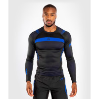 Рашгард Venum Nogi 3.0 Long Sleeves Rashguard Black Blue