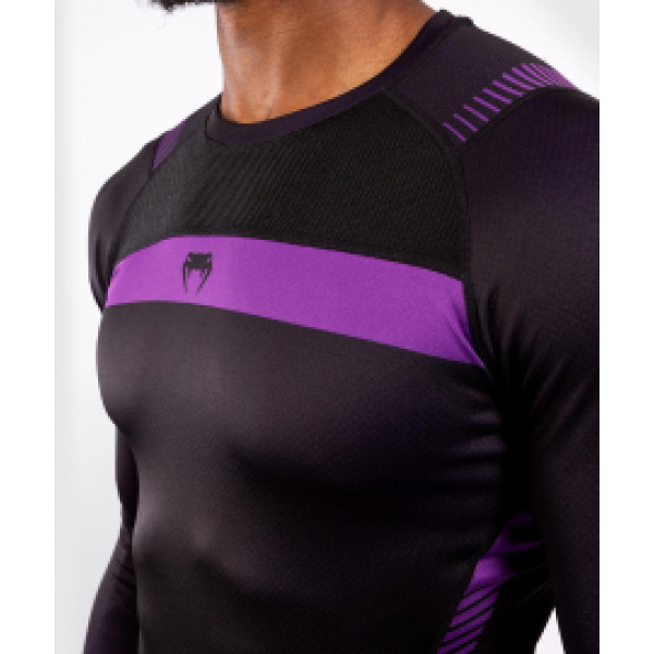 Рашгард Venum Nogi 3.0 Long Sleeves Rashguard Black Purple