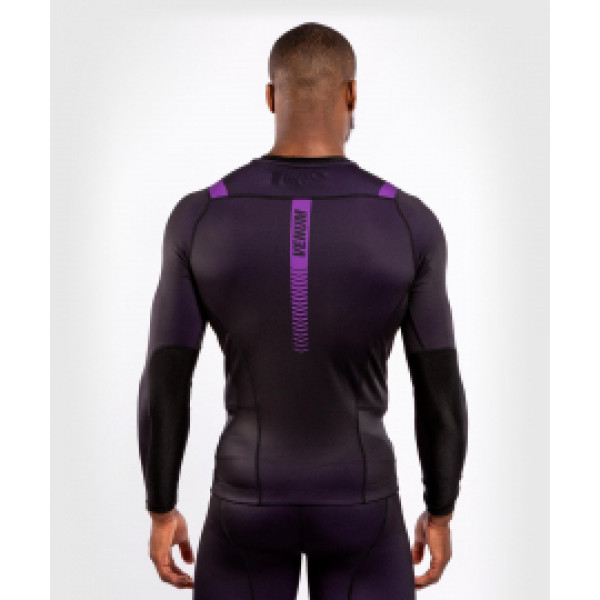 Рашгард Venum Nogi 3.0 Long Sleeves Rashguard Black Purple