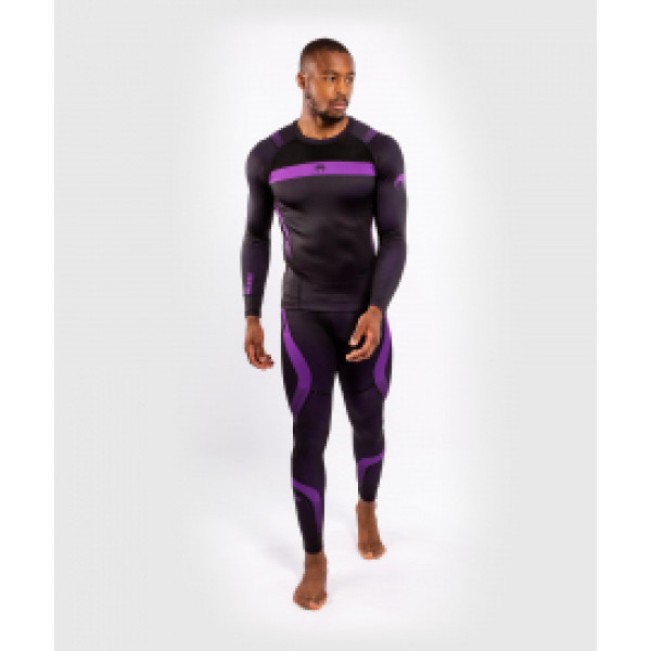 Рашгард Venum Nogi 3.0 Long Sleeves Rashguard Black Purple