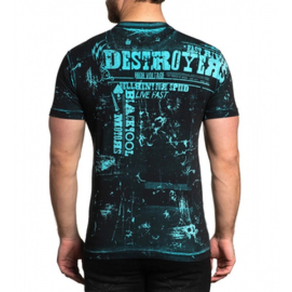 Двухсторонняя футболка Affliction Brixton Tribe