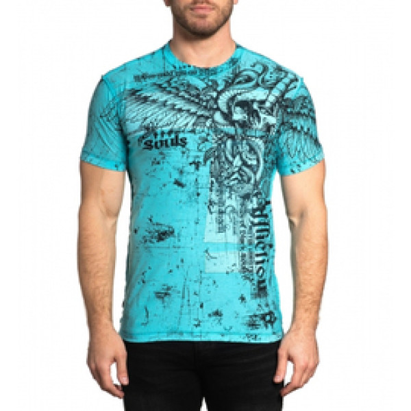 Двухсторонняя футболка Affliction Brixton Tribe