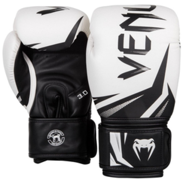 Боксерские перчатки Venum Challenger 3.0 Boxing Gloves White Black