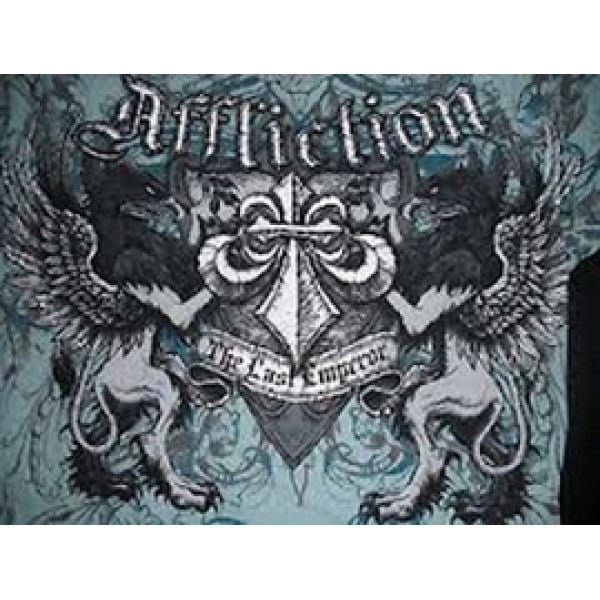 Футболка Affliction Fedor Emelianenko Last Emperor- Blue
