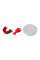 Капа боксерська OPRO Silver Black/Red (art.002189001)