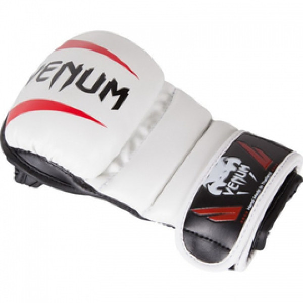 Перчатки MMA Venum Elite Sparring MMA Gloves White