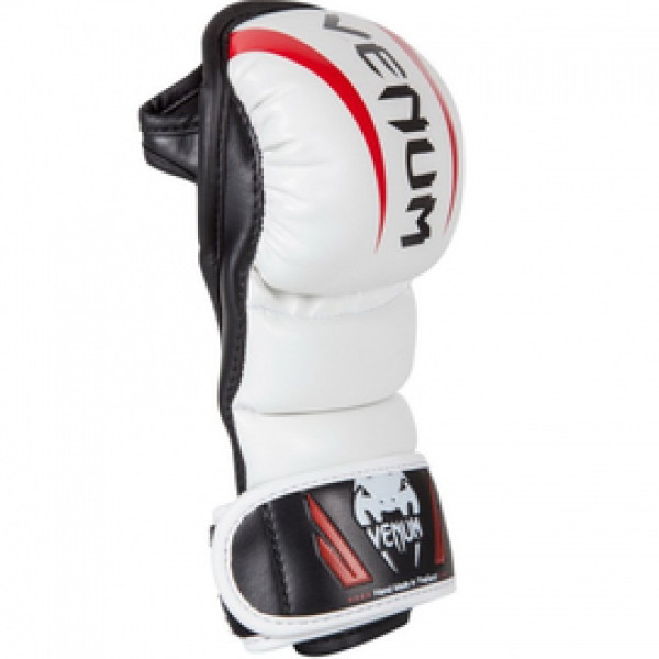Перчатки MMA Venum Elite Sparring MMA Gloves White