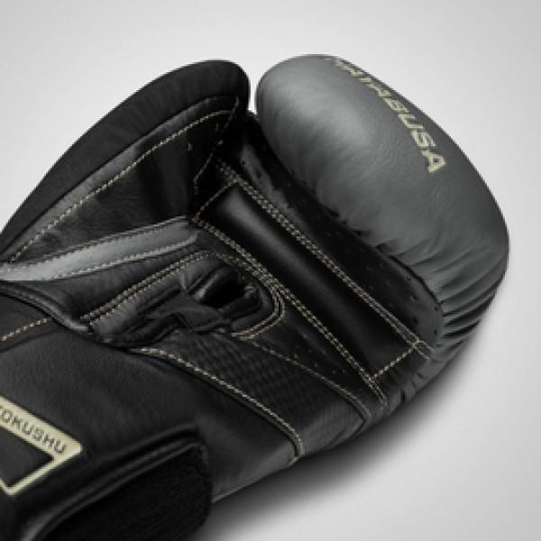 Боксерские перчатки Hayabusa T3 Boxing Gloves Charcoal Black