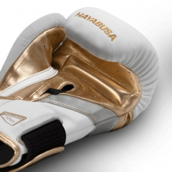 Боксерские перчатки Hayabusa T3 Boxing Gloves White Gold