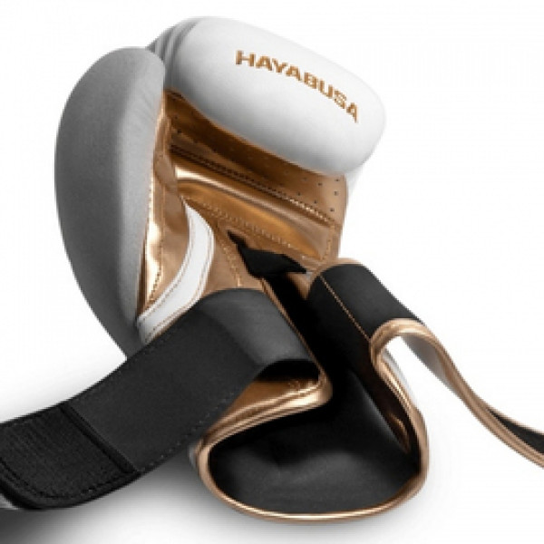 Боксерские перчатки Hayabusa T3 Boxing Gloves White Gold