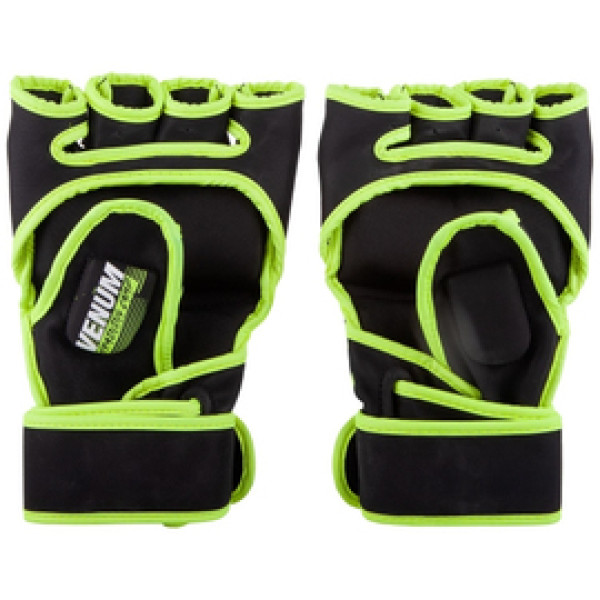 Перчатки MMA Venum Training Camp 2.0 MMA Gloves Black Neo Yellow