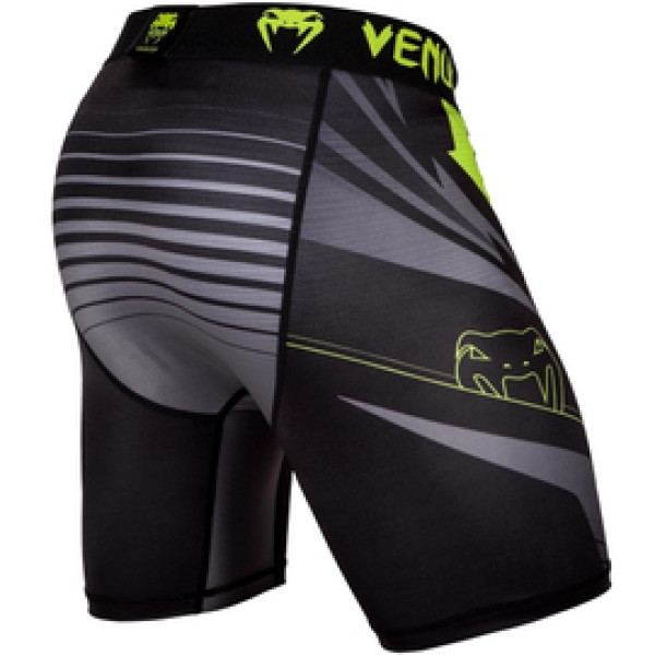 Компрессионные шорты Venum Sharp 3.0 Vale Tudo Shorts Black Yellow