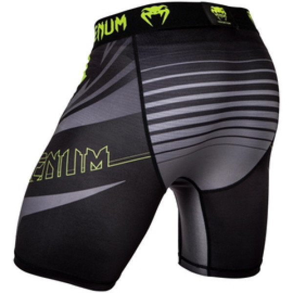 Компрессионные шорты Venum Sharp 3.0 Vale Tudo Shorts Black Yellow